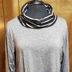 Women's Turtle Neck Long Sleeve Tunic